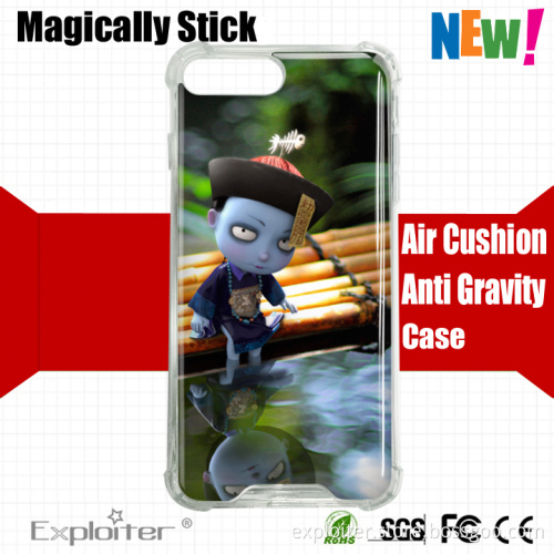 Shenzhen new products crystal clear waterproof shockproof soft tpu pc silicone mobile phone case for iphone 7 plus